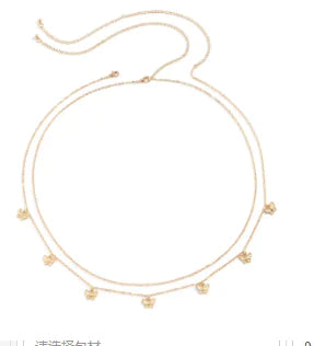Elegant Butterfly Tassel Waist Chain